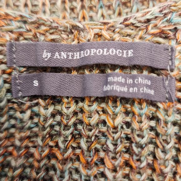 Anthropologie Women's Sweater Top SZ Small Oversized Open Back - Picture 10 of 14